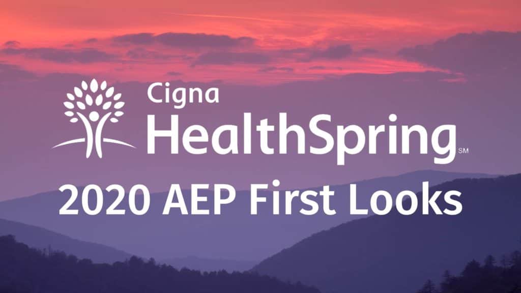Cigna 2020 AEP First Looks